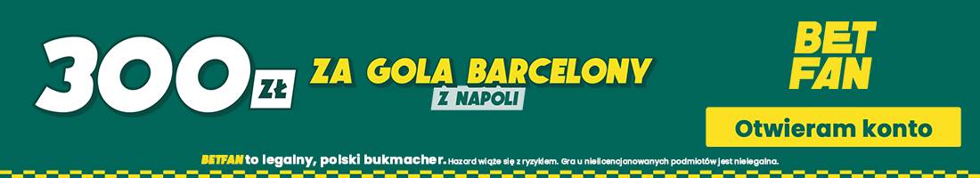 Promocja na mecz FC Barcelona vs Napoli