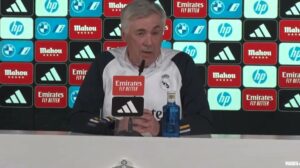 Carlo Ancelotti Thibaut Courtois