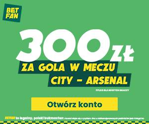 Promocja na Manchester City vs Arsenal