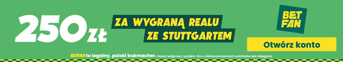 Real Madryt wygra w Lidze Mistrzów - promocja Betfan