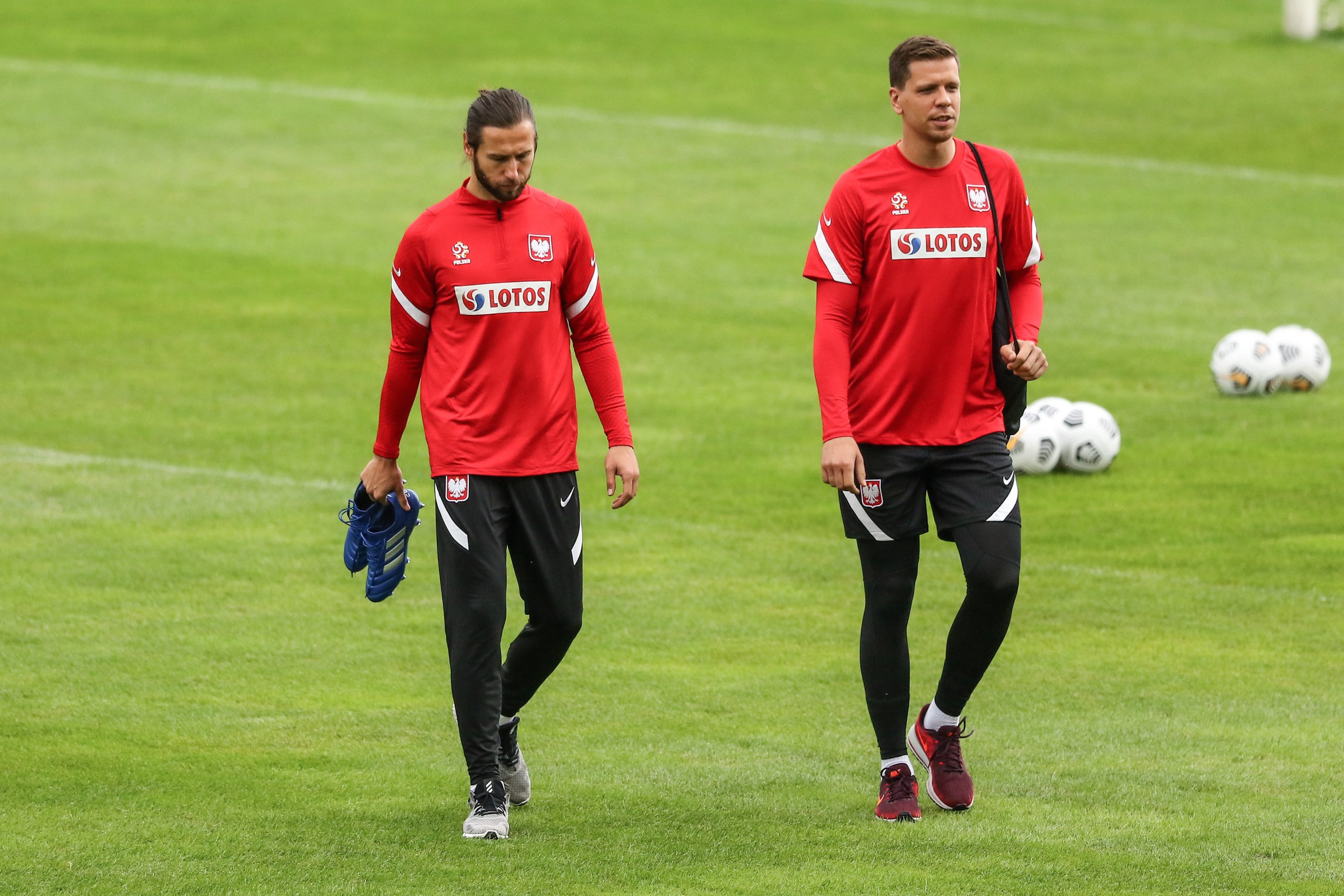 Grzegorz Krychowiak i Wojciech Szczęsny