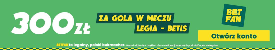 Promocja Legia Warszawa vs Betis - Liga Konferencji