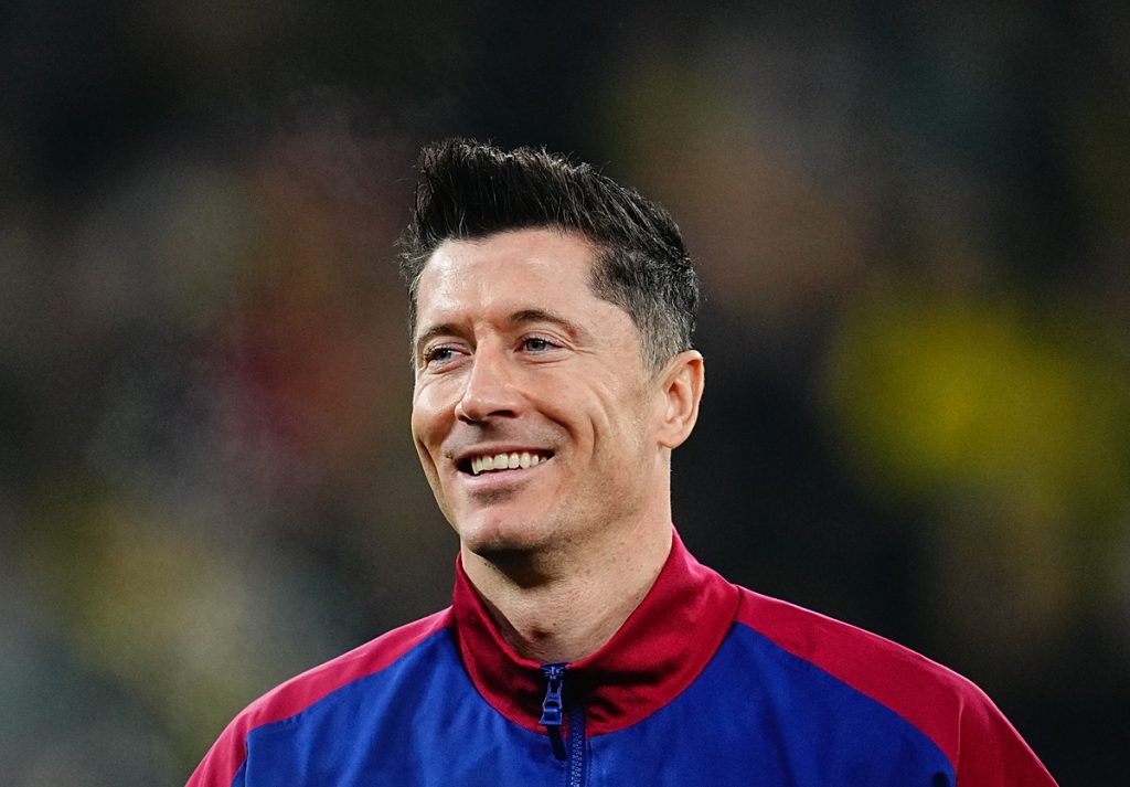 Robert Lewandowski w Barcelonie