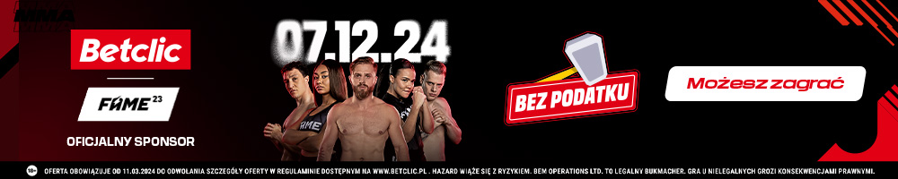 Fame MMA 23 baner