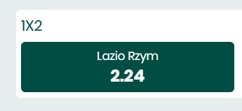 Lazio Rzym - Real Sociedad typy bukmacherskie