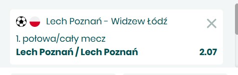 Lech Poznań - Widzew Łódź typy bukmacherskie