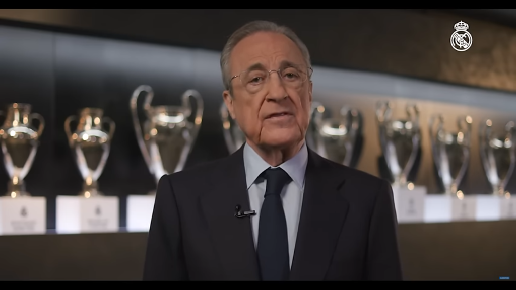 prezydent Realu Madryt Florentino Perez