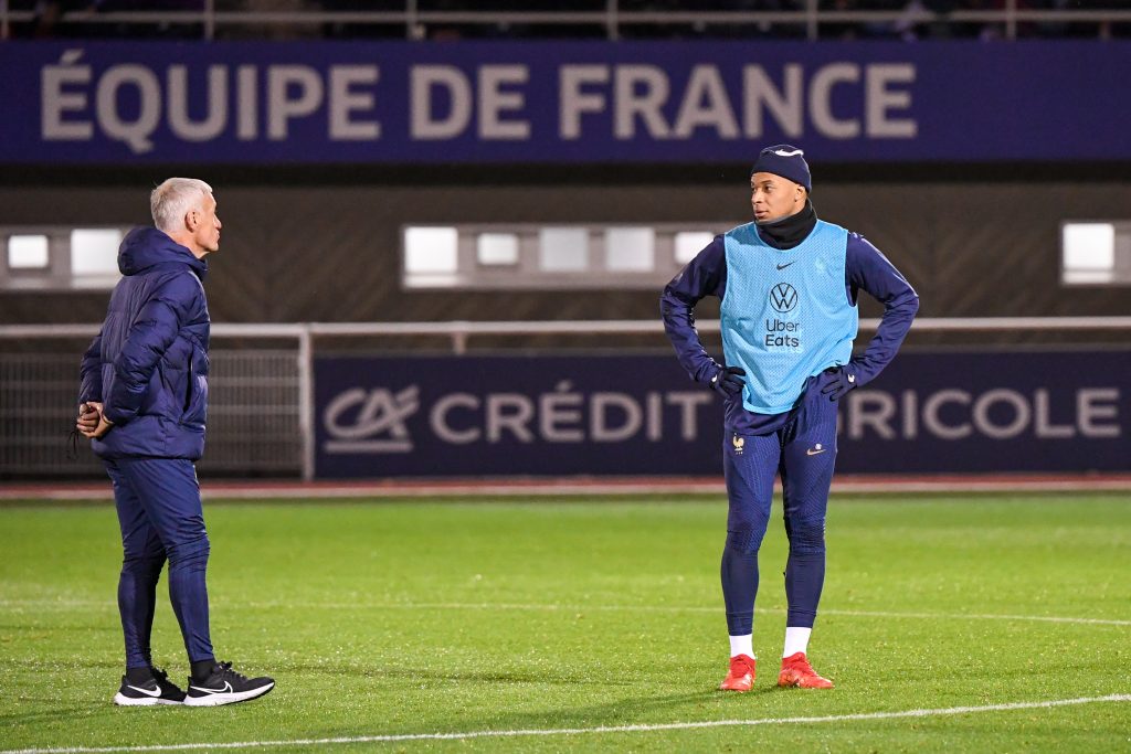 Didier Deschamps i Kylian Mbappe