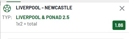 Liverpool vs Newcastle statystyki na typy bukmacherskie