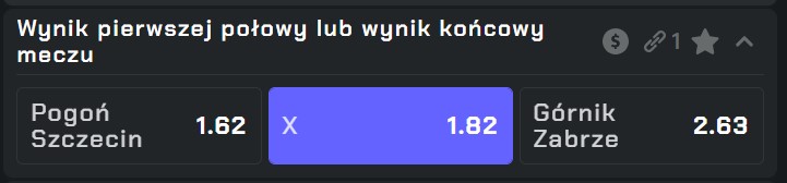 Pogoń Szczecin – Górnik Zabrze typy