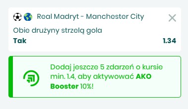 Real Madryt vs Manchester City typy bukmacherskie