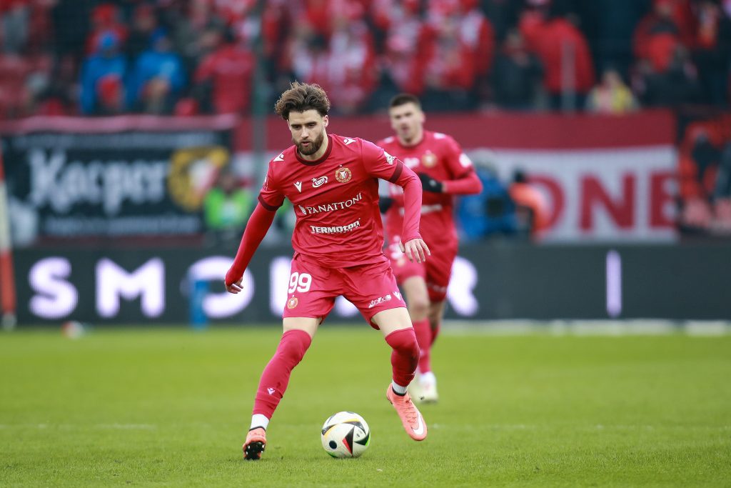 Said Hamulić, napastnik Widzewa Łódź