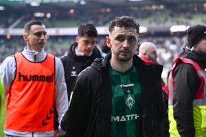 Werder Brema farewell to Milos Veljkovic