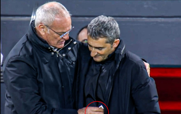 trenerzy Claudio Ranieri i Ernesto Valverde