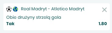 Real Madryt vs Atletico Madryt typy bukmacherskie