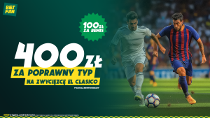 Promocja na mecz FC Barcelona vs Real Madryt