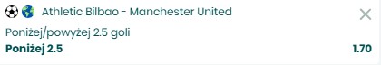Athletic Bilbao vs Manchester United typy bukmacherskie