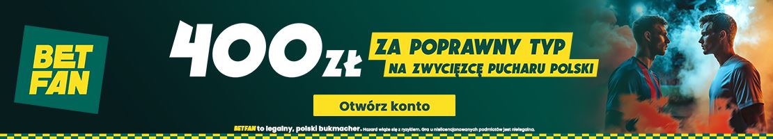Puchar Polski promocja bukmacherska baner