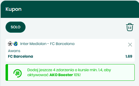 Inter Mediolan - FC Barcelona 