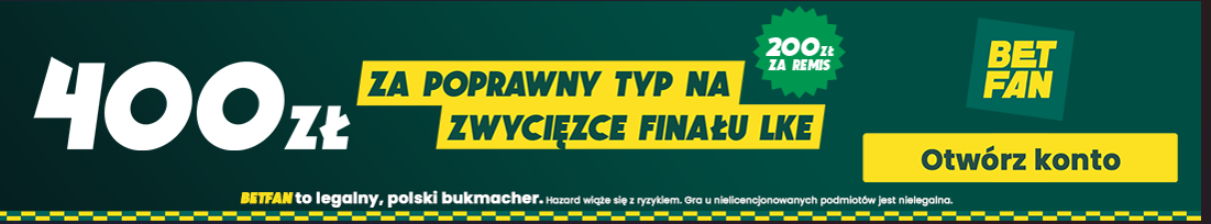 Liga Konferencji finał promocja bukmacherska