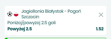 Jagiellonia - Pogoń typy bukmacherskie