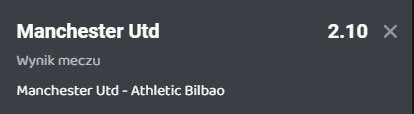 Manchester United vs Athletic Bilbao typy bukmacherskie