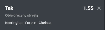 Nottingham - Chelsea typy bukmacherskie