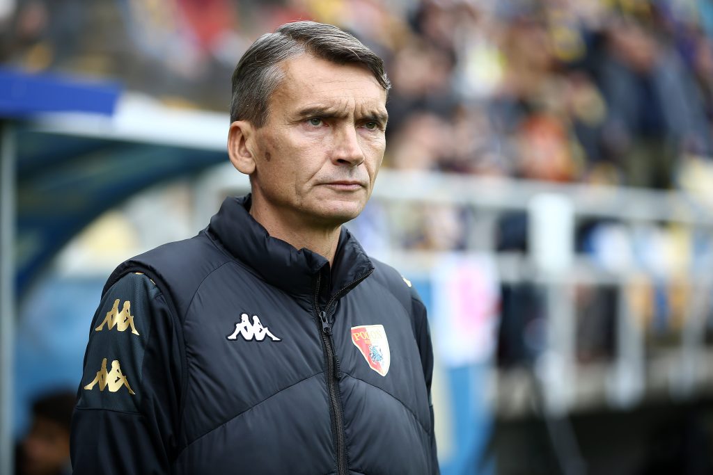 Pogoń Siedlce trener Adam Nocoń