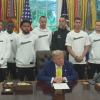 Gracze Juventusu u Trumpa