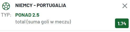 Niemcy - Portugalia typy bukmacherskie