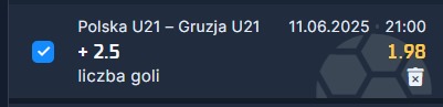 Polska U21 - Gruzja U21 typy bukmacherskie