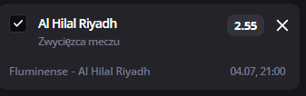 Fluminense - Al-Hilal - 4.07 - typy i zapowiedź