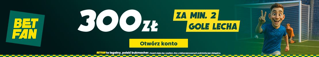 Breidablik - Lech Poznań promocja bukmacherska baner