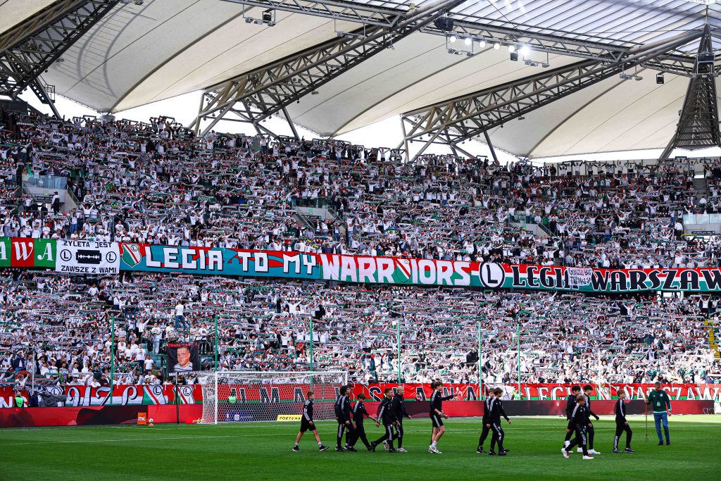 legia warszawa żyleta