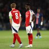 Bukayo Saka i Martin Odegaard