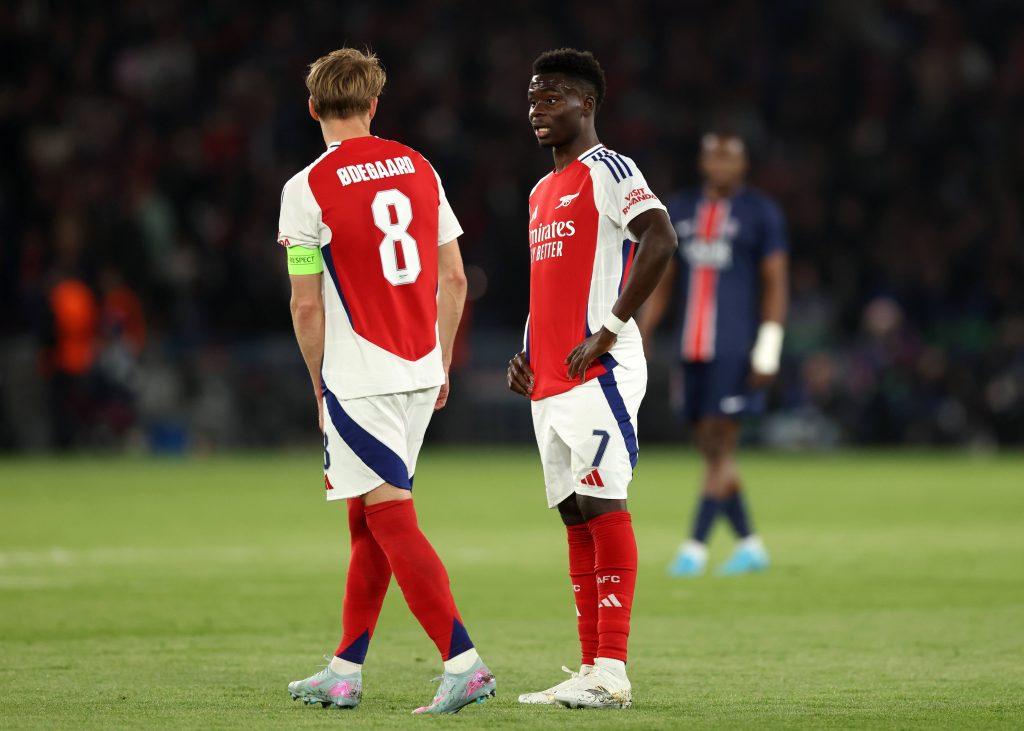 Bukayo Saka i Martin Odegaard