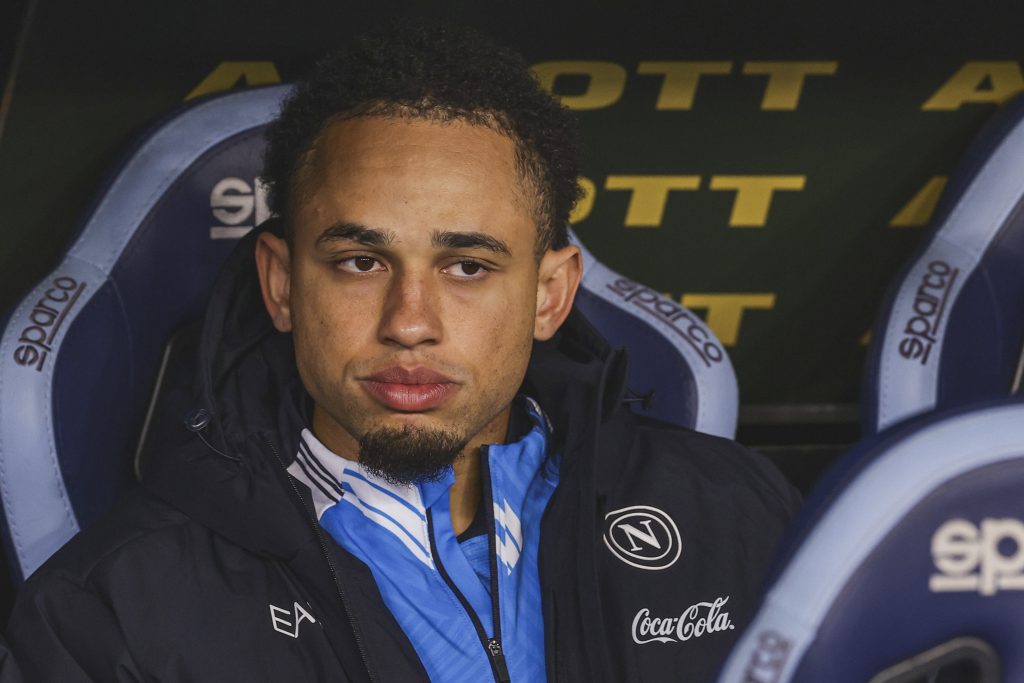 Milan player Okafor in SSC Napoli