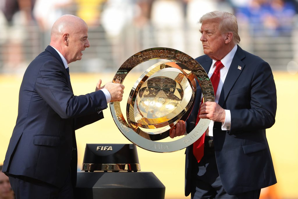 Gianni Infantino i Donald Trump