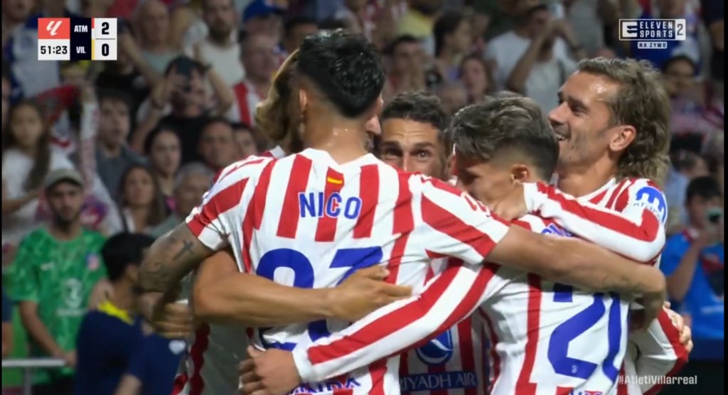 Atletico wygrana