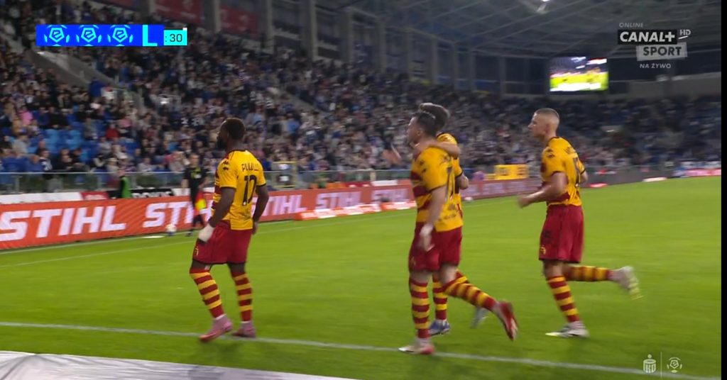 Jagiellonia zwycięska w Płocku
