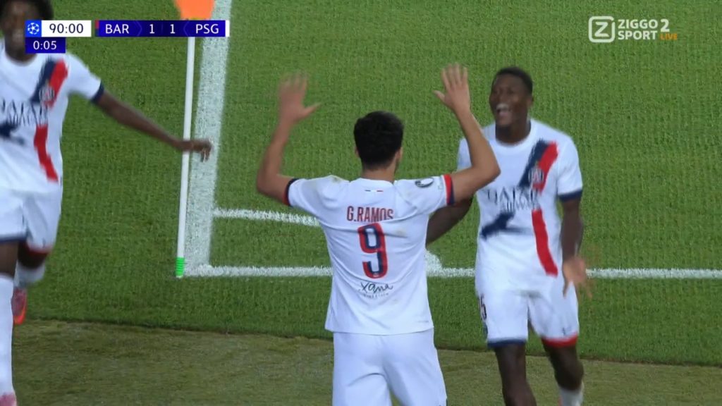 barcelona psg 1-2